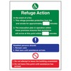 V Safety Refuge Action - Portrait 150 x 200 mm