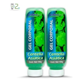 Pack 2 Gel Corporal Extracto De Centella Asiática De 150gr Centella Asiática