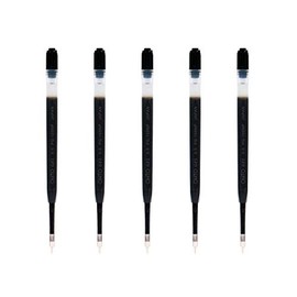 Ohto Flash Dry Gel Pen Refills, 0.5mm, Black (PG-105NP), Pack of 5