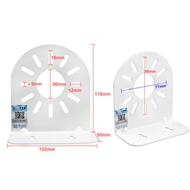 compcctv Soporte universal para cámara domo en forma de L, soporte de pared de techo universal para cámara de seguridad CCTV Hikvision, soporte de cámara de seguridad CCTV, paquete de 2