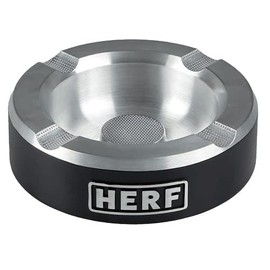 HERF Signature Black Ash tray, Unbreakable Cigar Ashtray, 4 Cigar Ashtray