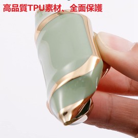 YANMW Key Case Fit Suzuki New Spacia New Spacia Custom Solio Flare Wagon Smart Key Case Key Cover TPU Key Holder (2 Buttons White)