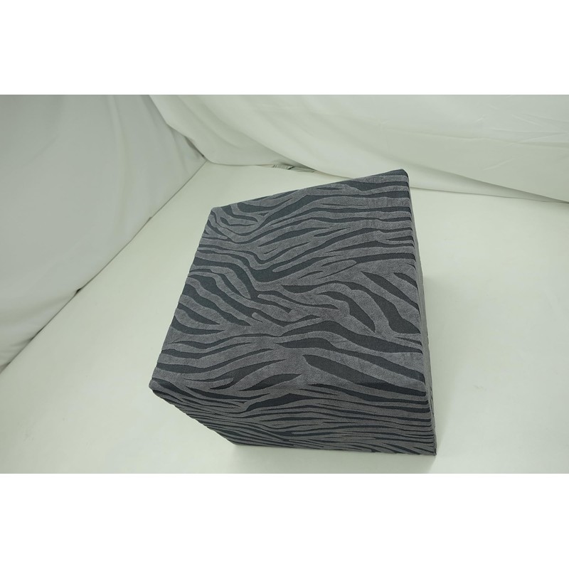 ZeugLung Various-Size Square Ottoman Cover, Storage Ottoman Slipcover, Coffee-Table Footstool