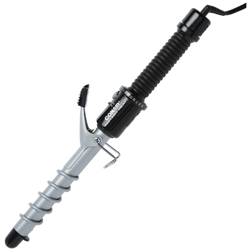 Conair Instant Heat 3/4 Curling Iron 25 Heat Settings Dual