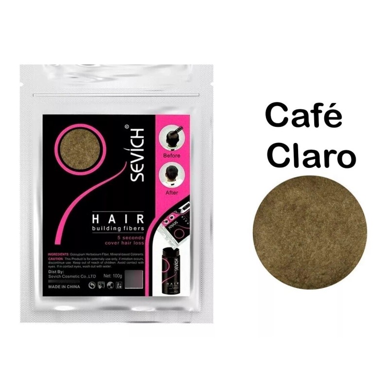 Veraly Sevich Micro Fibras Naturales 100 Disminuye Calvicie Envgrat