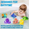 FWXZBKK Bath Toys,Mold Free Baby Bath Toys for Toddlers 1-3,No