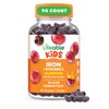Hierro natural para niños, con vitamina C, 10 mg –