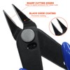 Murtenze 3 Pack 170ii Wire Flush Snips Micro Wire Cutters,