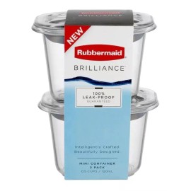 Rubbermaid® Home Set 2x Recipiente-tapa Alimentos Rubbermaid® Plástico 0.5tz
