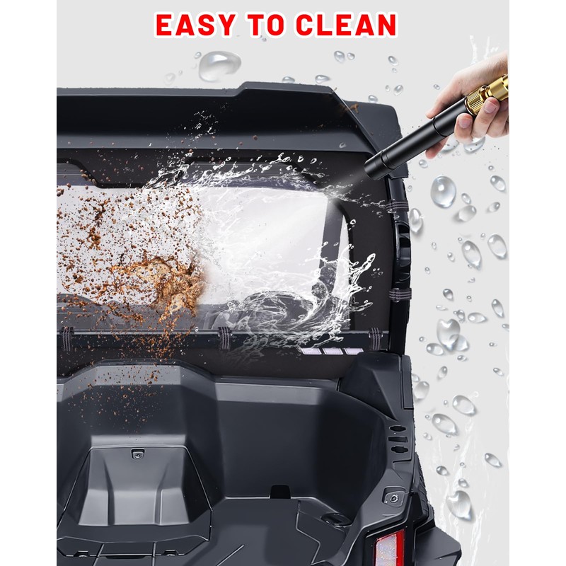 StarknightMT ZForce Soft Rear Window Compatible with CFMOTO ZForce 950