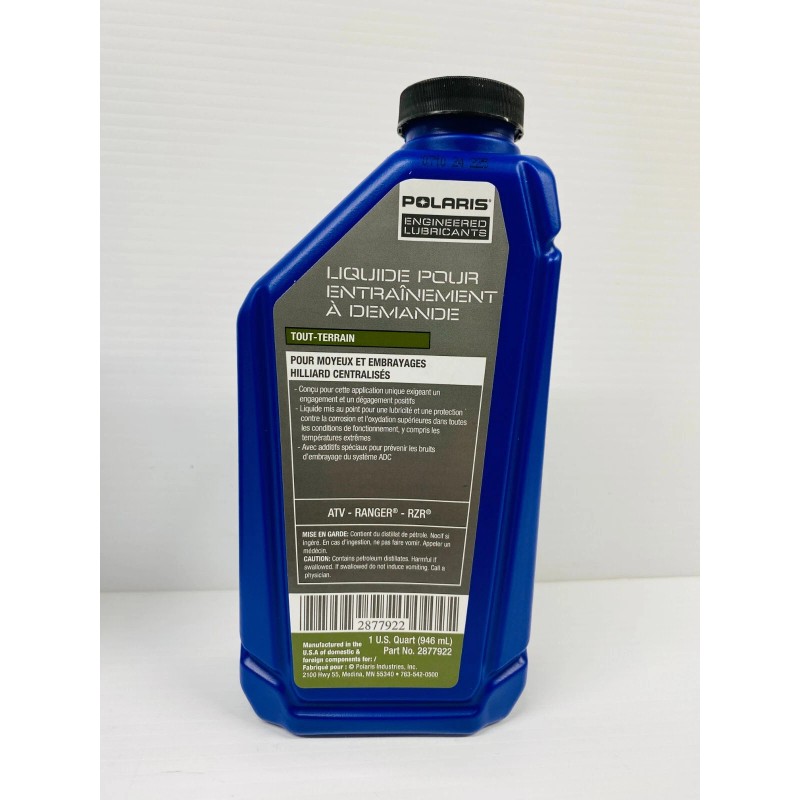 Polaris Extreme Duty AGL Transmission Fluid & Demand Drive Fluid