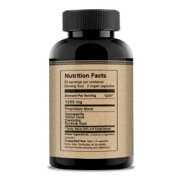 Vines Yard Iron Pill 1200 Mg sarsaparilla yellow dock dandelion burdock root