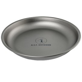 A.S.F. OUTDOOR Titanium Plate 7.5 Inch