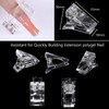 BNG Dual Forms System Flat Square Full Cover Poly Nail