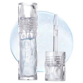 【Official】CipiCipi (シピシピ) Glass Plumper 02 MIZUAME Blue 3.4g / Lip Gloss Plumper Non-sticky Lips Plumper Pearl Included