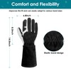 bestarc Leather Forge MIG Welding Gloves, 932℉ Heat Resistant Welding