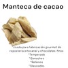 Manteca de cacao organica ProductosQI grado alimenticio y cosmético