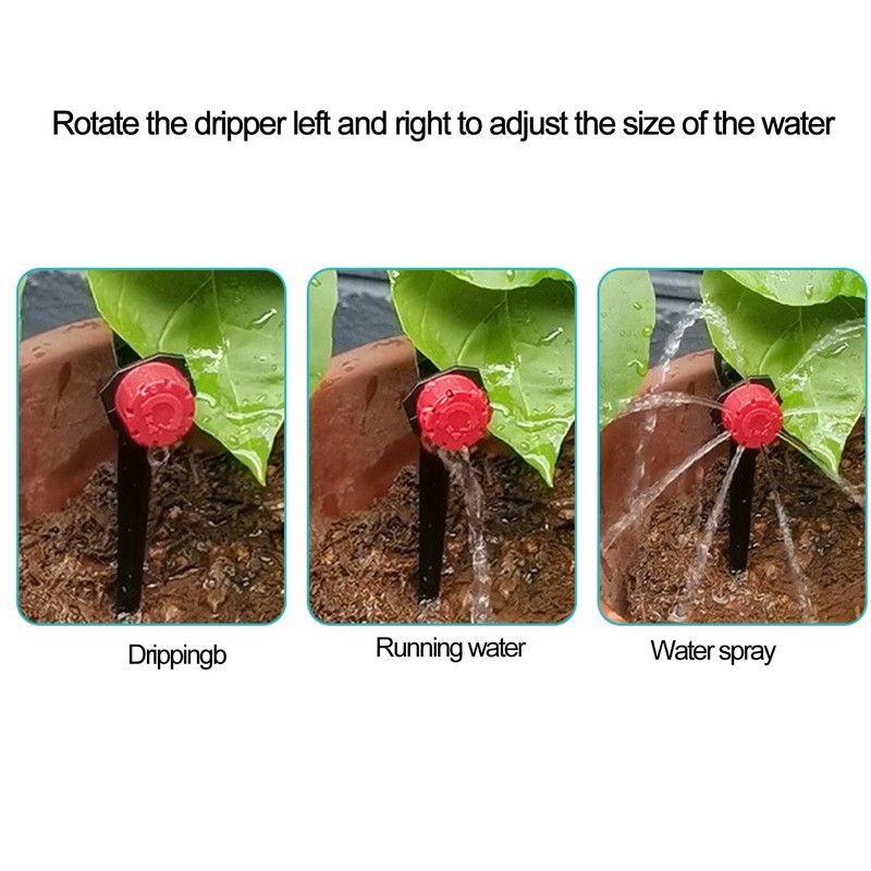 20M 4/7 Hose Garden Irrigation System Automatic Drip Irrigation Kit