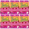 Scrub Daddy Modelo Scrub Mommy Fibra+Esponja Paquete de 6 Pzas