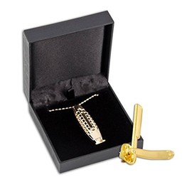 MD Mini Clipper Necklace & Lapel Pin Gift Set - Gold