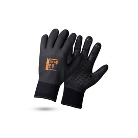 Rostaing Winter Pro Gloves – One Pair of Work Gloves – Black – Winter – Ideal for Working in Wet and Cold Environments – Waterproof – Comfort – Cold-Resistant