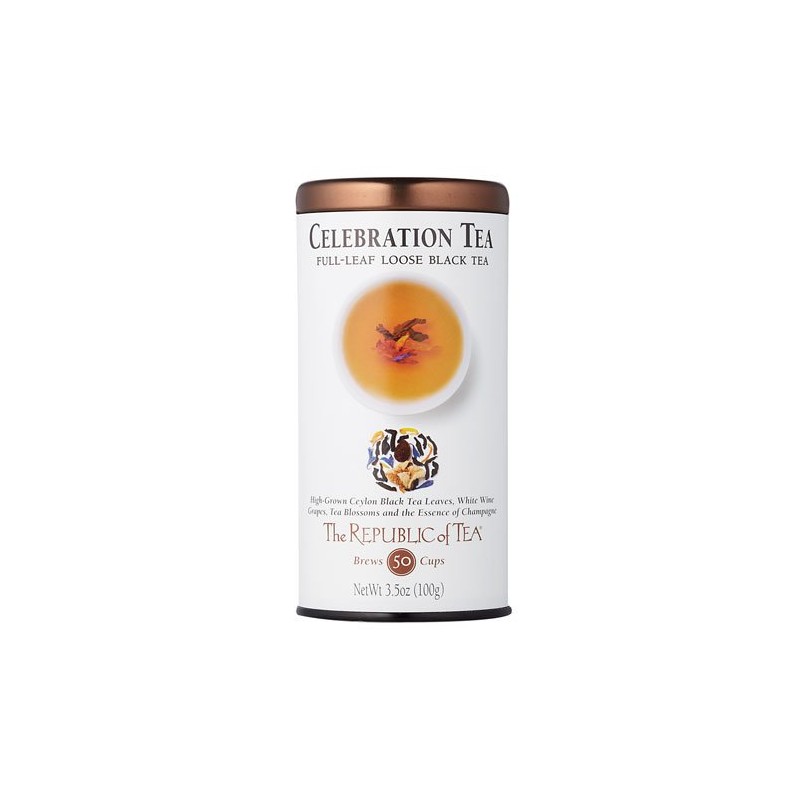 The Republic of Tea Black Full-Leaf Loose Tea (Celebration Black,