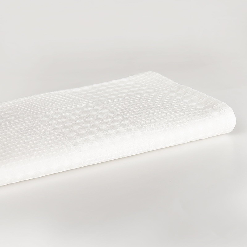 White Waffle Weave Cotton Napkins Set of 6-100% Pure Soft