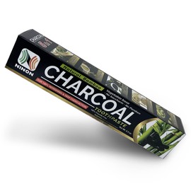 Activated Charcoal Toothpaste 6.5oz Each with 100% Deep Cleansing Natural Toothpaste, Organic Paste eliminates Bad Mouth Odor Keeping it Refreshing (6.5 Oz (Pack of 1), Mint)