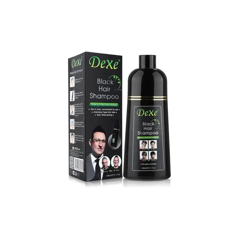 Shampoo Tinte Negro Menos Min Sal Shampo 400