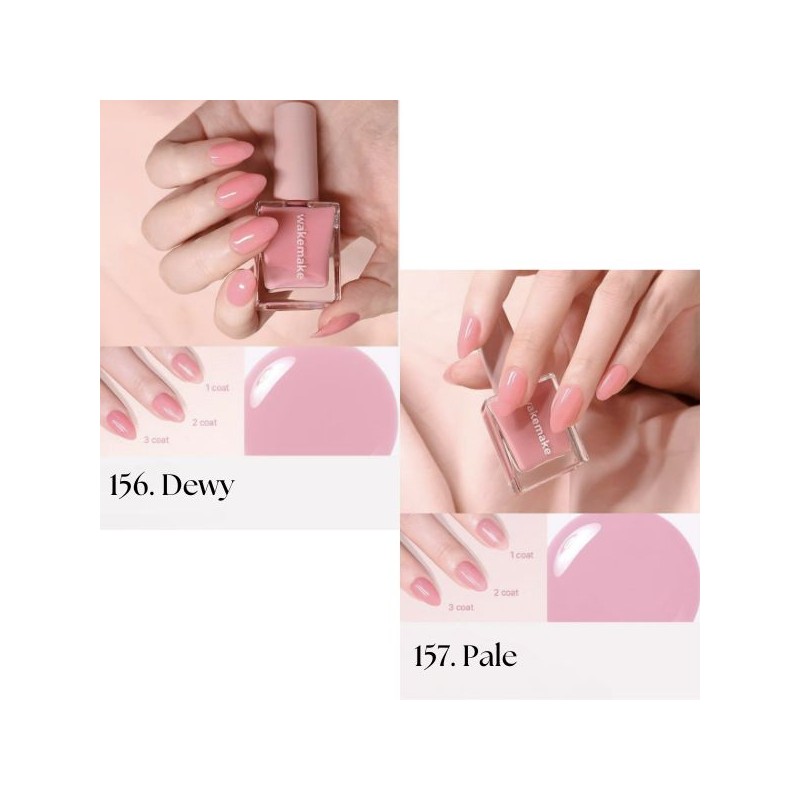 WAKEMAKE Nail Gun Daily 8ml [25SS], Color:156 Dewy