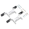 Water Pump Bracket Silver Aluminum Alloy Desktop Mounting Stand for