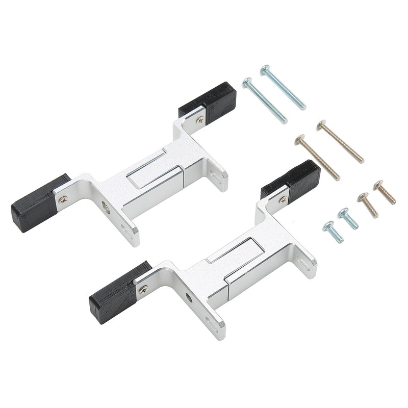 Water Pump Bracket Silver Aluminum Alloy Desktop Mounting Stand for