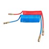 P SEPEY 15 FT Air Brake Coiled Short Tail, Blue