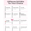 Electric Nail Drill Professional Kit: 45,000 RPM USB Rechargeable Efile