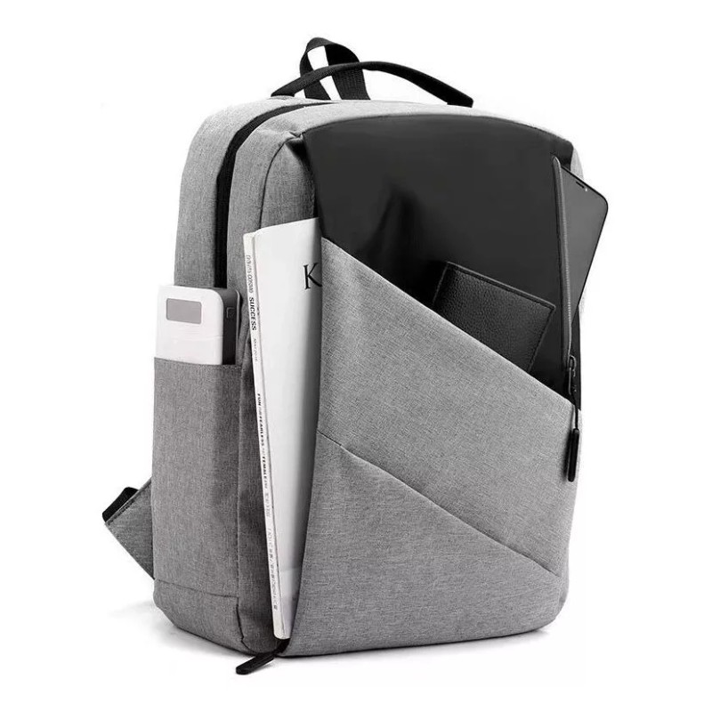 Yuqing Mochila Antirrobo Carga Usb Impermeable Escolar Laptop 25l
