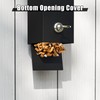 lukar Commercial Wall Mounted Trash Can with Lock, Easy to