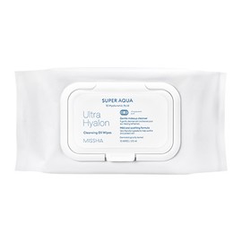 MISSHA [MISSHA] Super Aqua Ultra Hyaluron Cleansing Oil Tissue Jumbo Size 70 sheets, 1 pack