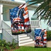 American Flag-Horse Patriotic American Flag MLN2926F, Garden Flag (11.5" x