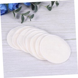 NOLITOY 3sets Cleaning Pads Makeup Cleaning Mat Makeup Cotton Pads Washable Makeup Remover Pads Face Wipe Pad Facial Cotton Pads Round Makeup Remover Pads Face Cotton Wipe Cotton 12pcs*3