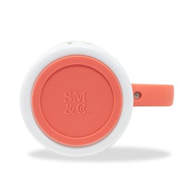 Steel Mill & Co 40 oz Stainless Steel Tumbler with Lid and Handle, Insulated/Thermal Travel Water Bottle, Large Tumbler, Bold Floral