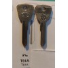 Toyota T61A Vintage Key Blank.