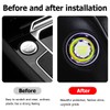CGEAMDY Engine Start Button Cover, Diamond Car Engine Start Stop