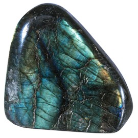Nupuyai Natural Labradorite Stone Gemstone Healing Stone Large Irregular Crystal Labradorite Raw Stone Natural Stone Mineral Stone Meditation Feng Shui Decoration for Office Home