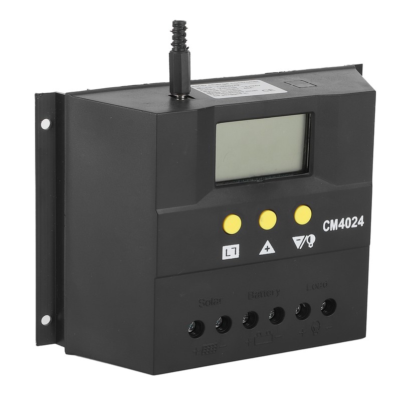 12V 24V 40A Solar Charge Discharge Controller LCD Display PWM