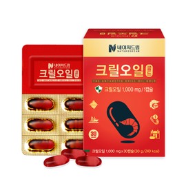 Nature Dream Krill Oil Gold 1,000mg x 30 capsules (1 box) / 네이처드림 크릴오일 골드 1,000mg x 30캡슐 1박스