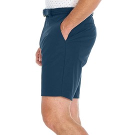 Greg Norman Men’s Stretch Flat Front Lightweight Short - 4-Way Stretch Fabric (Blue,34)