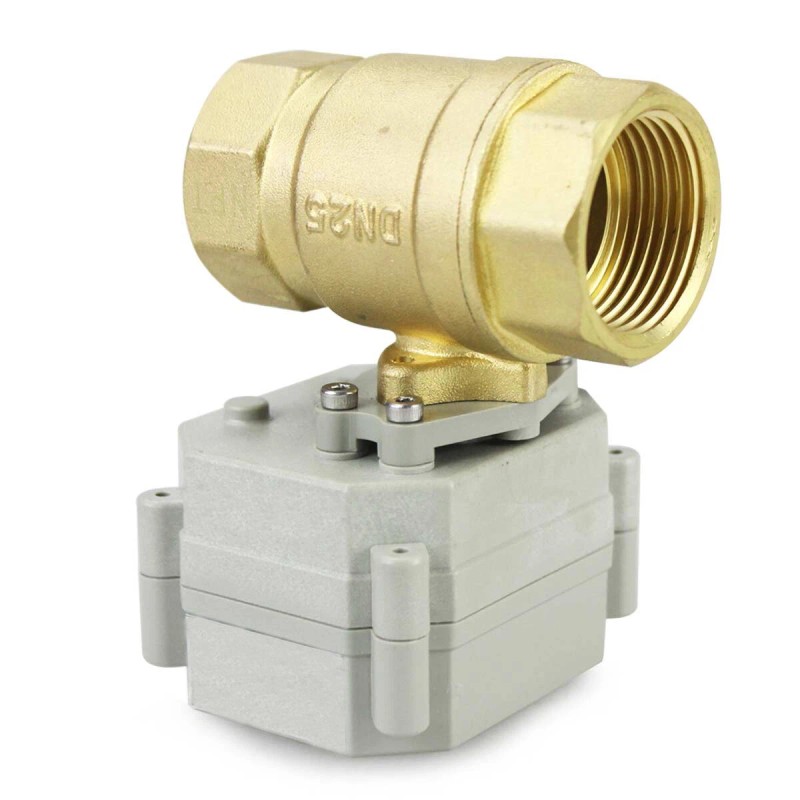 HSH-Flo 1" 9-24VDC Proportional Integral 0-10V Control Motorized Electrical Ball