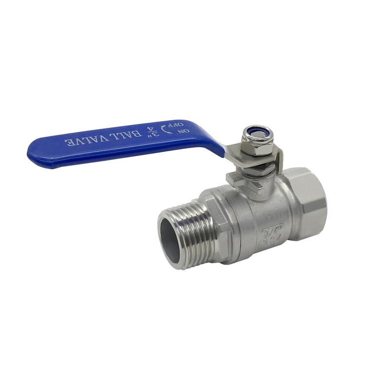 Fitvell Stainless Steel Garden Hose Shut Off Valve Full Flow