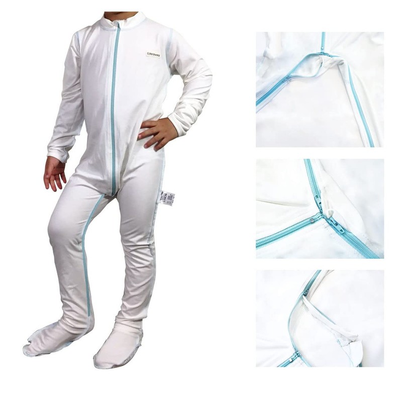 Edenswear Zinc-Infused Full Body Suit for Kids with Eczema (90