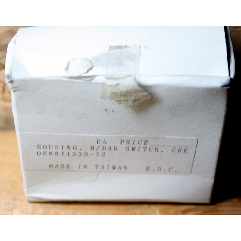 Superior Dixie Distributing Chrome Custom Handlebar Switch Housing #71539-72 Sportster